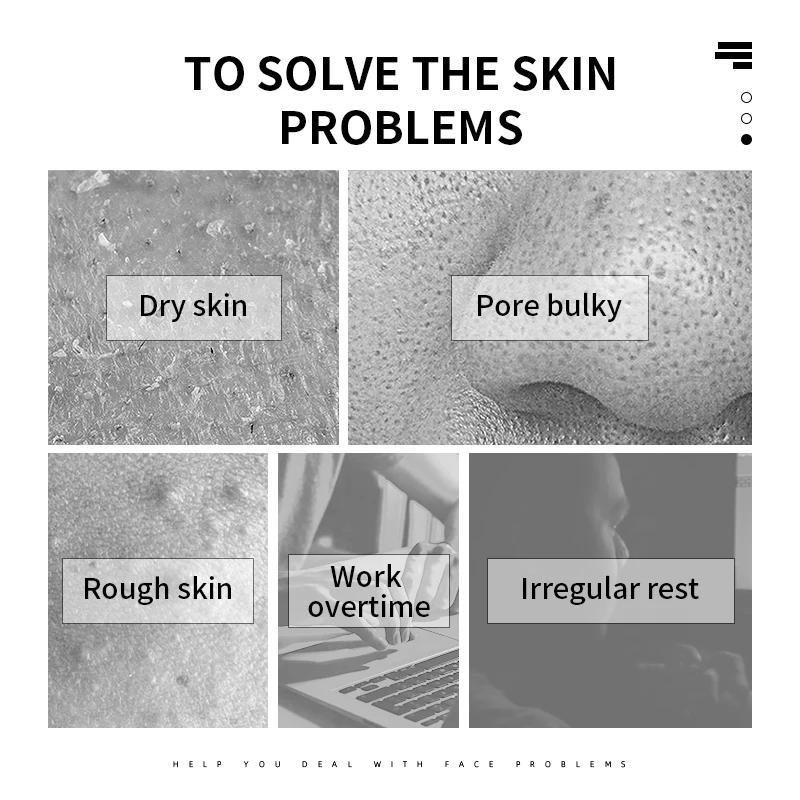 10 шт./лот мужские маски для лица эссенция гиалуроновой кислоты уход за кожей