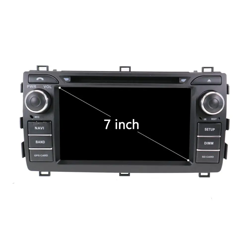 Автомобильная Мультимедийная система Android 9 0 64 ГБ автомобильный DVD-плеер для Toyota