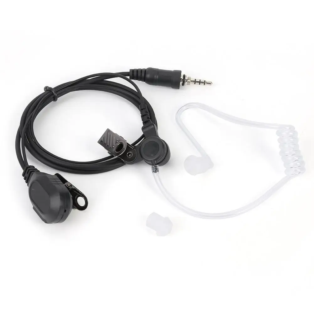 

Air Acoustic Tube Earpiece PTT Mic Headset Radiation-proof Earphone for Vertex Widely Used in Police Army Bodyguards