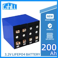 cahill 4 48pcs 3 2v 200ah lifepo4 battery lithium iron phosphate diy 48v for rv medical instrument eu us tax free with busbars