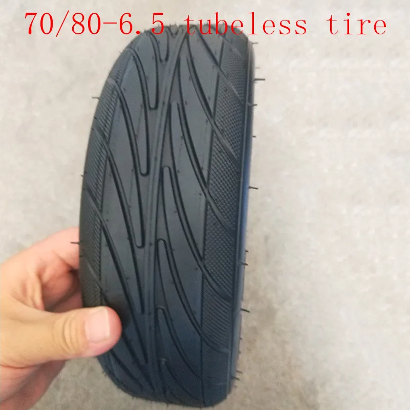 

good quality 10 inch Tubeless vacuum tires Scooter Accessories 70/80-6.5 vacuum tyre for Xiaomi fat 9 Xiaomi electric balance ca