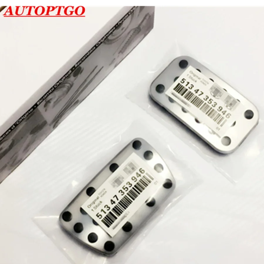 NO Drill AT Accelerator Gas Brake Pedal Pads For Honda Accord Civic CRV CR-V Odyssey Elysion Pilot Jade Car Styling Accessories |