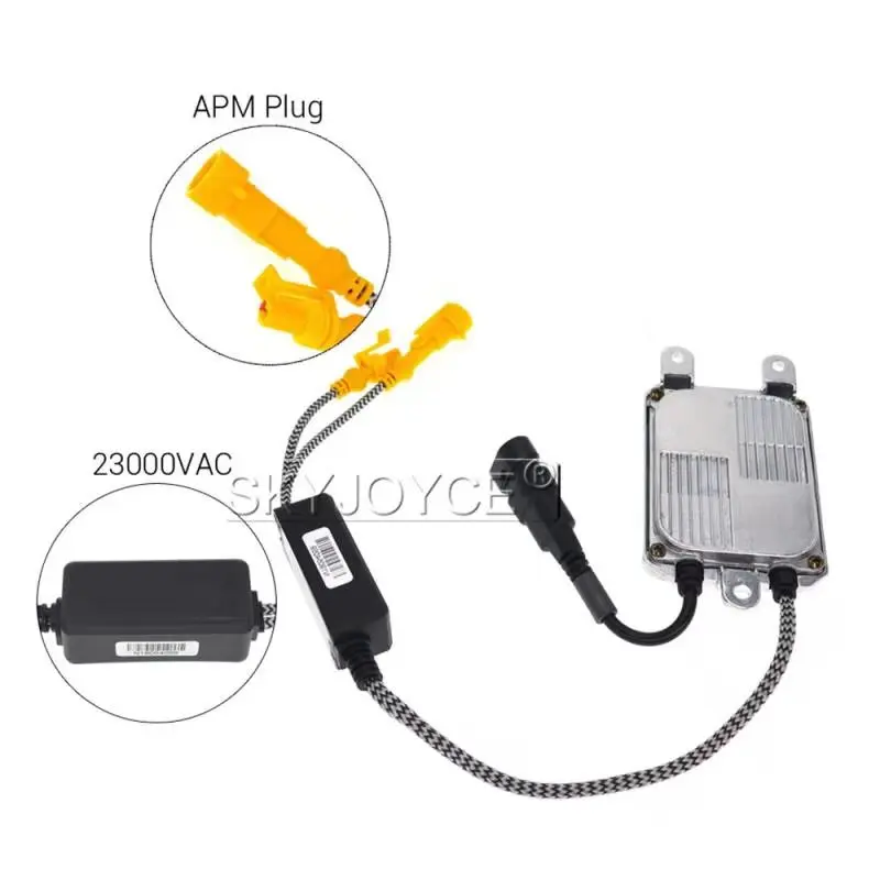 SKYJOYCE hid светильник комплект H4 100W H1 H11 9005 9006 880 D2H D2Y H7 100 Вт Светодиодный драйвер