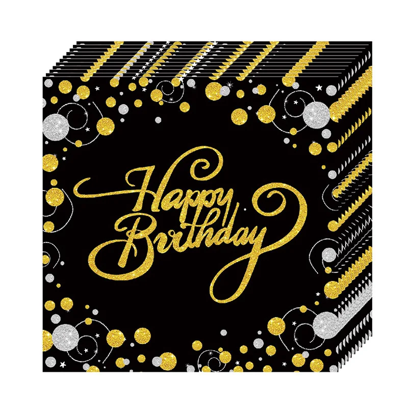 Салфетки и скатерти на день рождения для взрослых | Дом сад