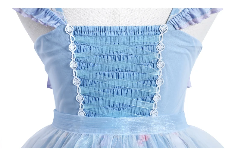 

Princess lolita dress lace bowknot kawaii dress gothic lolita jsk cute printing kawaii clothing slip dress vestido lolita loli