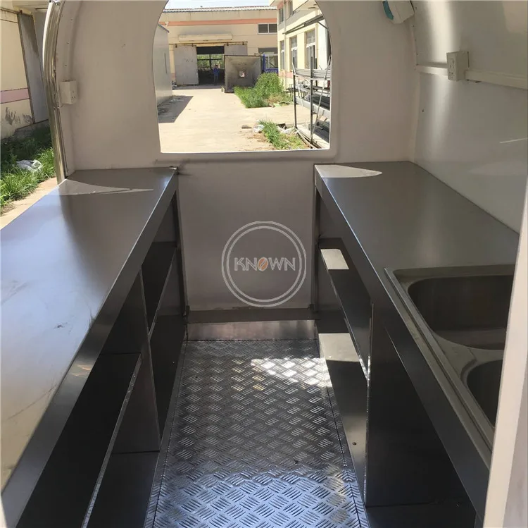 Самый популярный прицеп для продажи блюд-фургонов мини-Мобильная тележка блюд |