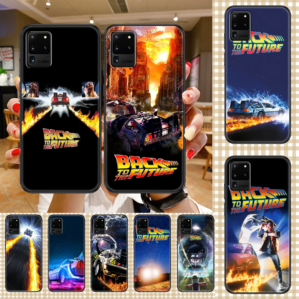 Чехол для телефона Samsung Galaxy Note 4 8 9 10 20 S8 S9 S10 S10E S20 Plus UITRA Ultra black fashion - купить по