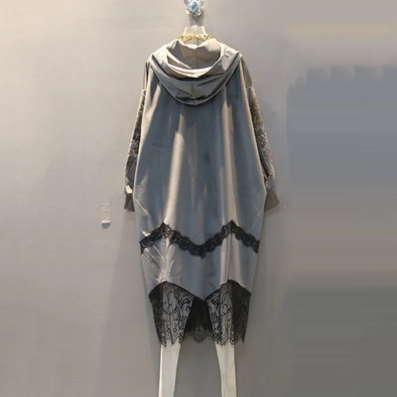 Кружевное платье XITAO ZLL4614 с буквенным принтом Модное Новое Элегантное маленькое