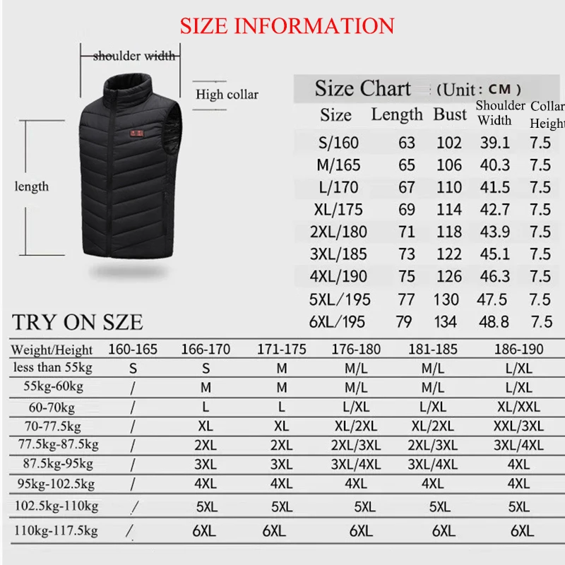Жилет с подогревом 11 областей 9 куртка для мужчин и женщин теплая зимняя одежда