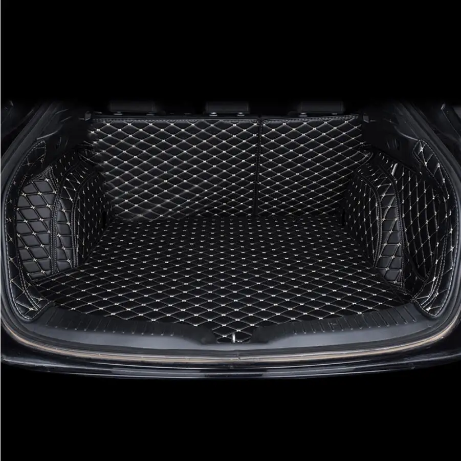 

for Leather Car Trunk Mat Cargo Liner for Mazda Cx-4 2016 2017 2018 2019 2020 Rug Carpet Inteior Accessories