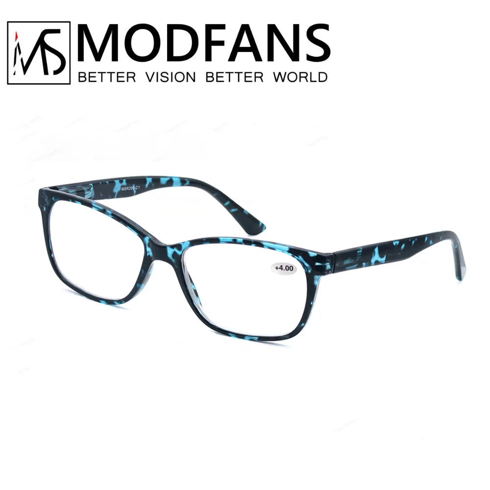 Крупногабаритные очки для чтения Для женщин прямоугольник леопардовые рамки