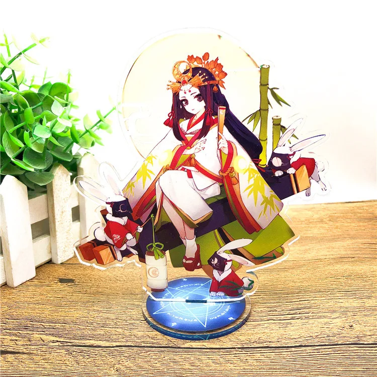 Игра Onmyoji брелок onikiri Ootengu aoandou Momo Ibaraki douji милый забавный мультфильм акриловый ключ chian модные персонализированные ювелирные изделия