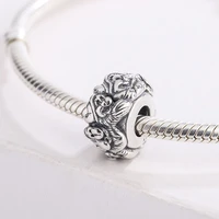 fashion high quality 925 sterling silver animal small beads pendant charm bracelet jewelry making for pandora