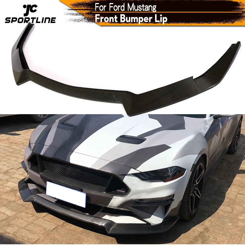 Передний бампер спойлер разветвители для Ford Mustang 2 Door 2018 2019 передний из