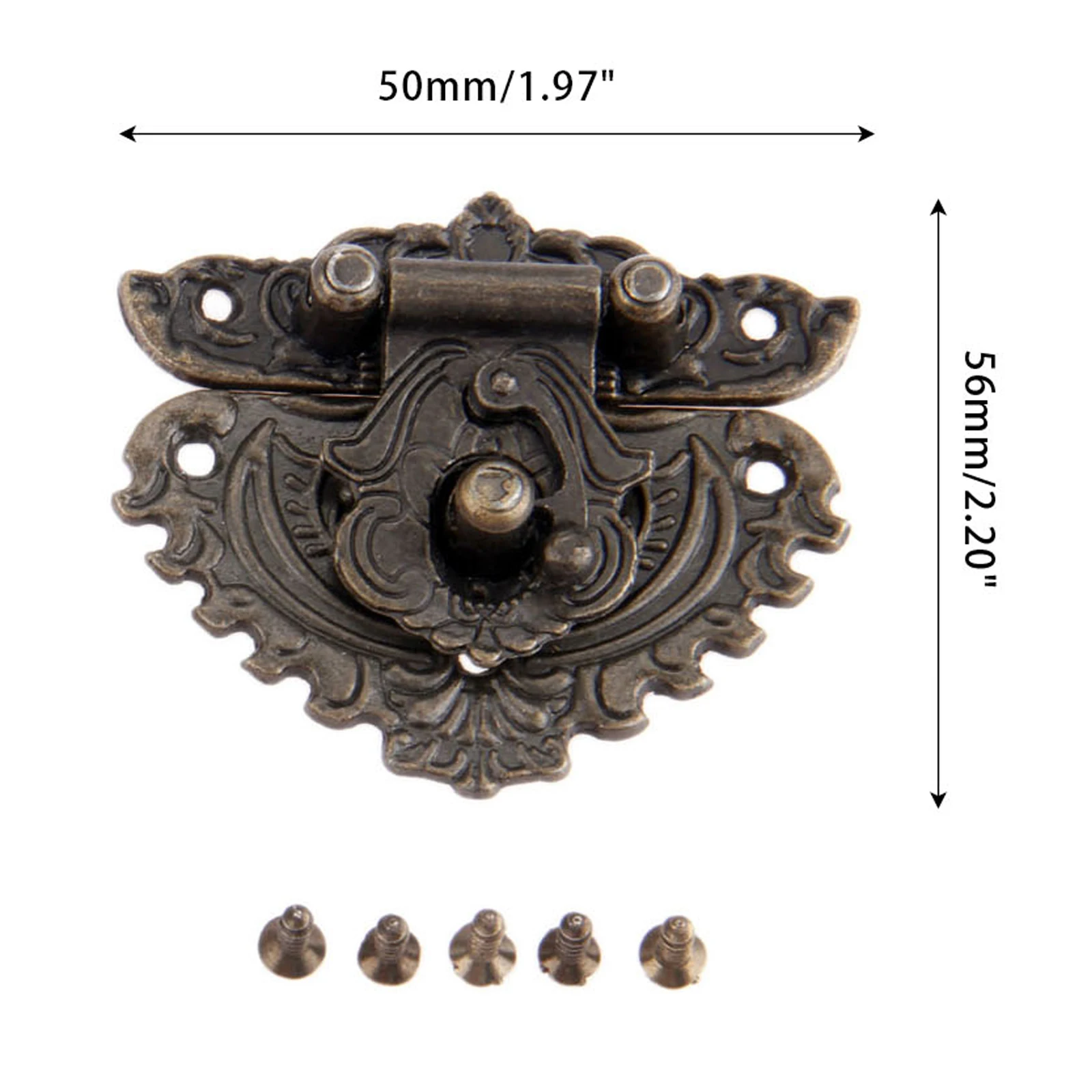 

Бронзовые защелки для коробок 50x56 мм и 58x68 мм