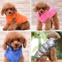 warm winter dog clothes vest thickened cat clothes wholesale autumn and winter dog clothes pets winter jacket dog accessories