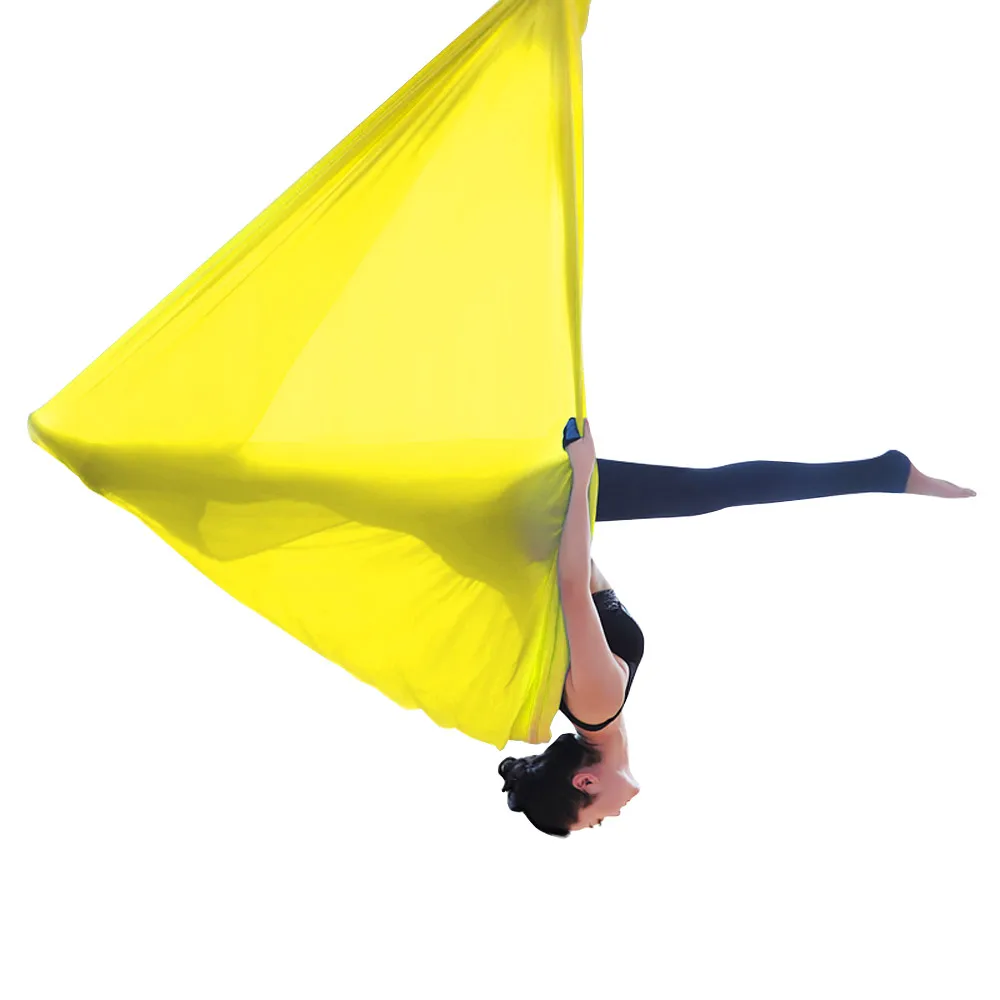 Новинка эластичный гамак для аэройоги 4 м 2020 качели многофункциональная