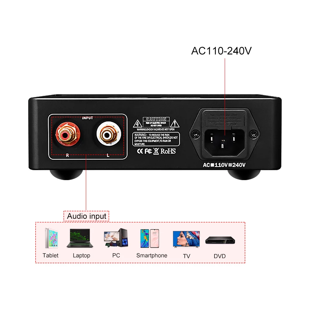 Усилитель для наушников BRZHIFI 1969 чистый предусилитель класса A усилители усиления