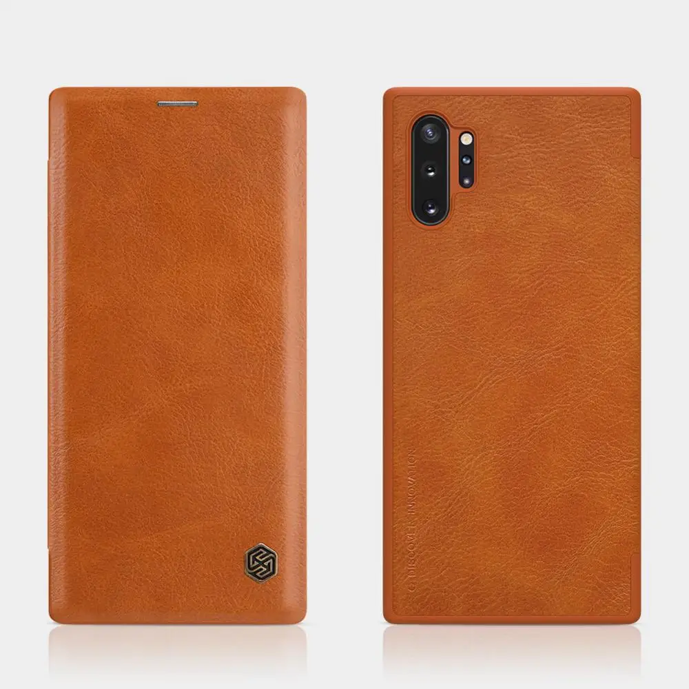 Кожаный флип-кейс Nillkin для samsung Galaxy Note 8 9 10 S10 S9 S8 Plus 5G, мягкий винтажный Чехол для Note10 Note 10+ 5G Shell