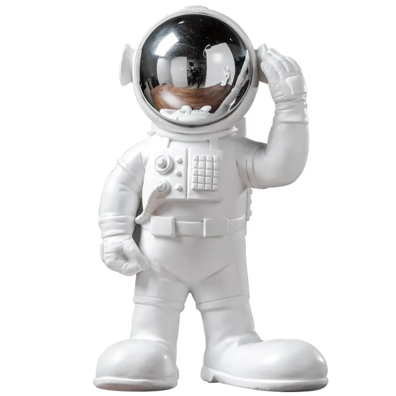 

Распродажа, Современная Скульптура астронавта, статуя из смолы, абстрактная Статуэтка космического человека, скандинавский Декор для дома,...