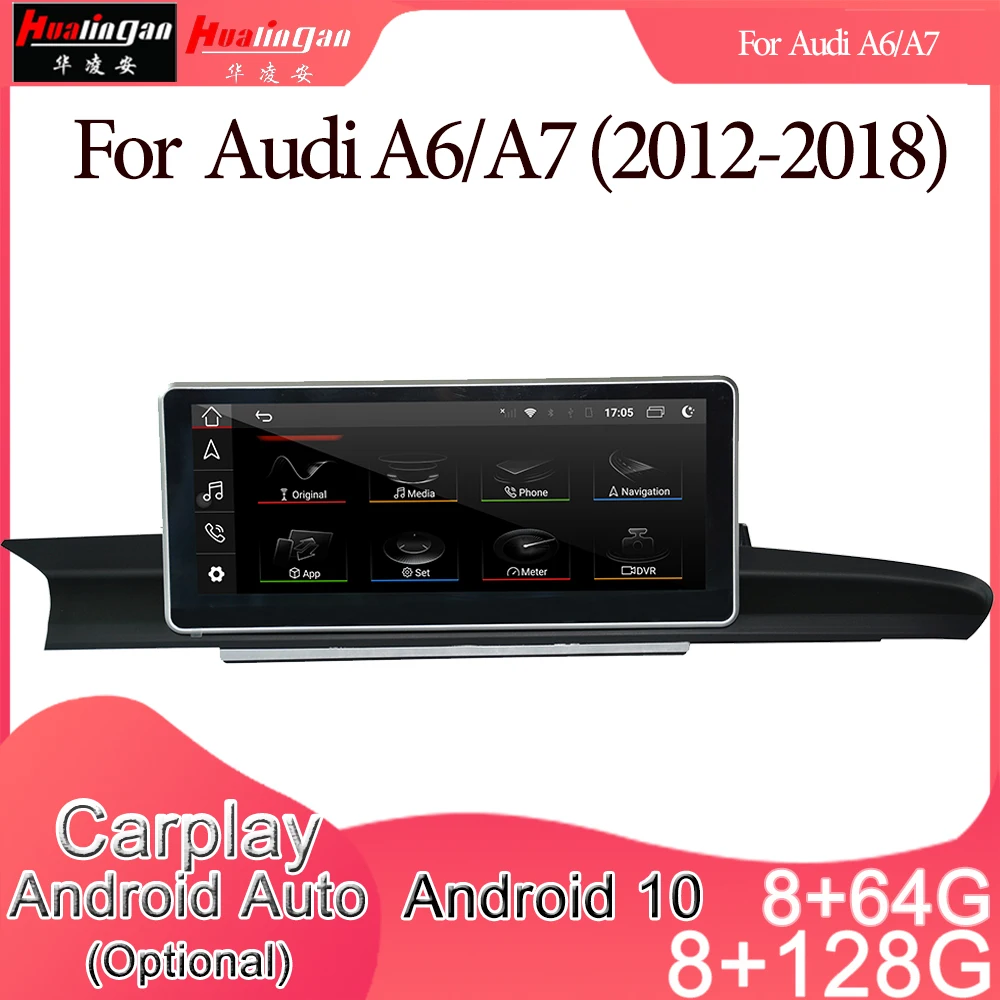 Android 10 Автомобильный мультимедийный DVD стерео радио плеер GPS навигация Carplay авто