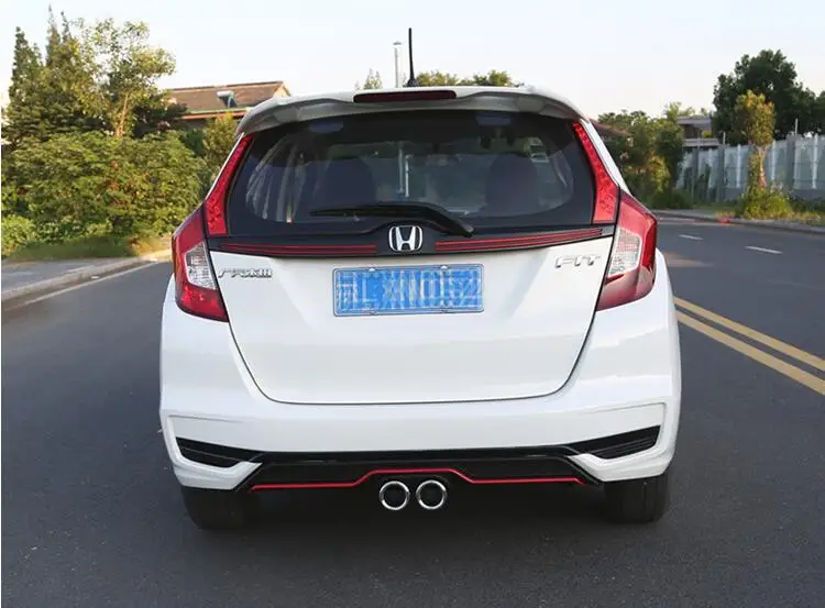 Задний спойлер для Honda FIT JAZZ задний 2018-2019 2CK ABS диффузор переднего бампера защитные