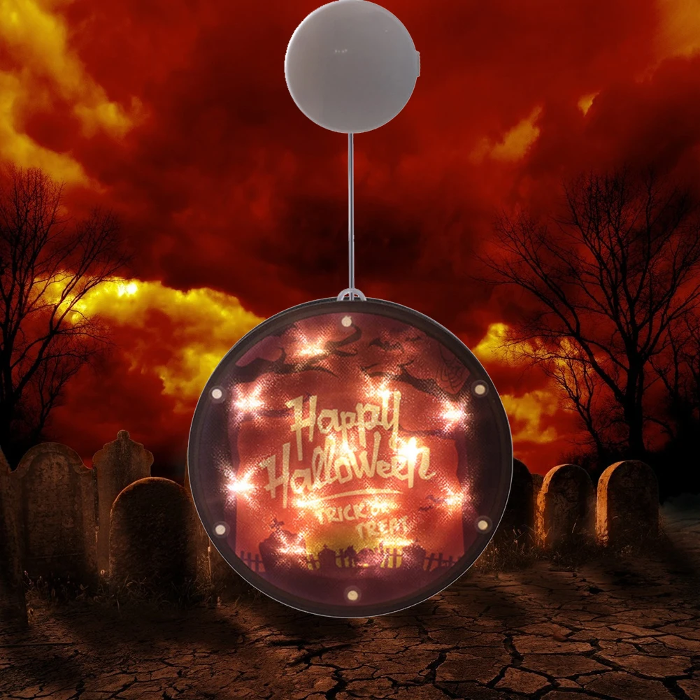 

Horror Halloween LED Lamp Ghost Festival Holiday Party Decorative Lantern Hanging Halloween Masquerade Party Prop