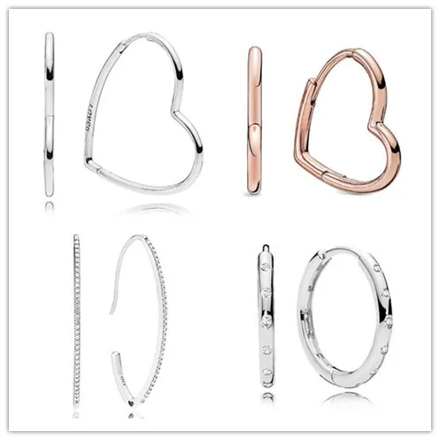 

Серьги асимметричные из серебра 925 пробы, цвета розового золота