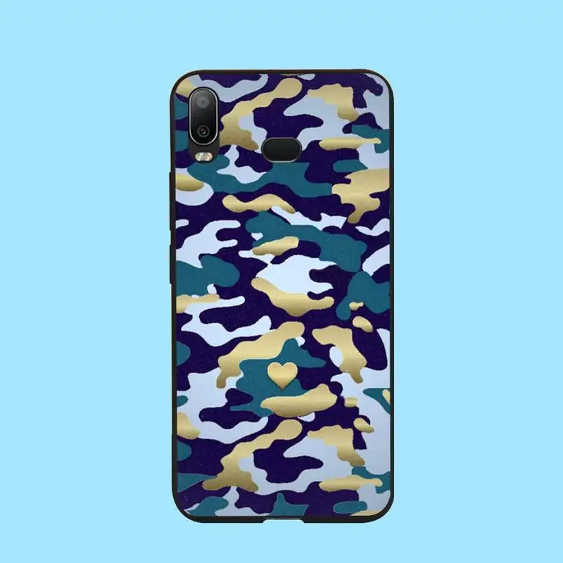 Камуфляжный армейский чехол для телефона PENGHUWAN с камуфляжным рисунком Samsung A10 A20 A30