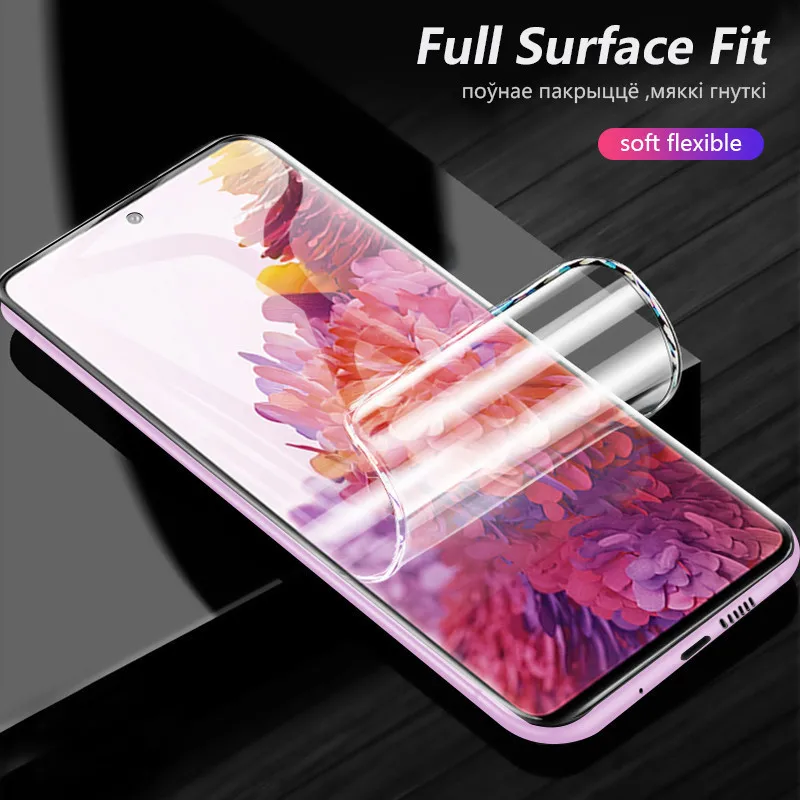1 3 шт гидрогелевая пленка для samsung galaxy s20 fe стекло на note 20 ultra glass s plus защитная ноут