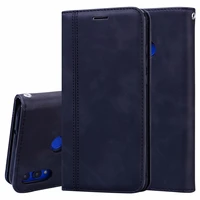 honor 8x fashion pu leather flip case for huawei view 10 lite mobile phone protection bag magnetic suction cover