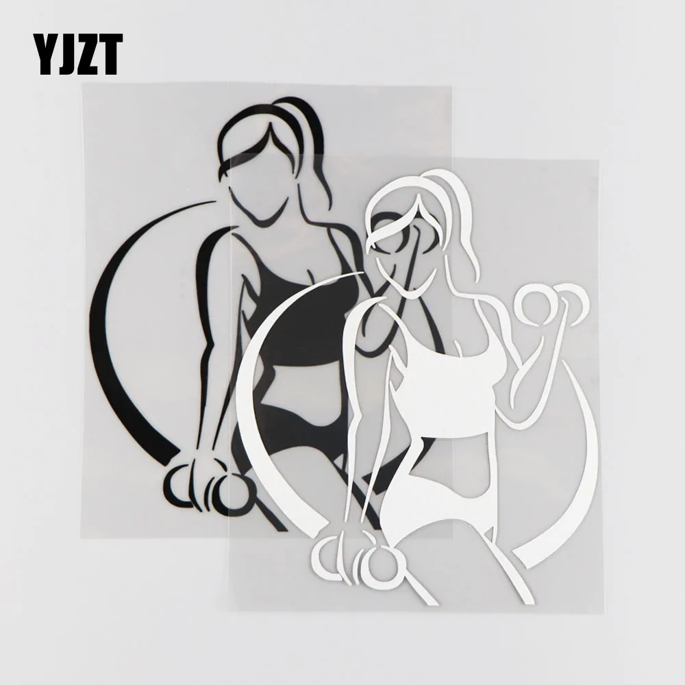 Виниловая наклейка YJZT с креативным узором Размер 14 х 17 1 см декоративный