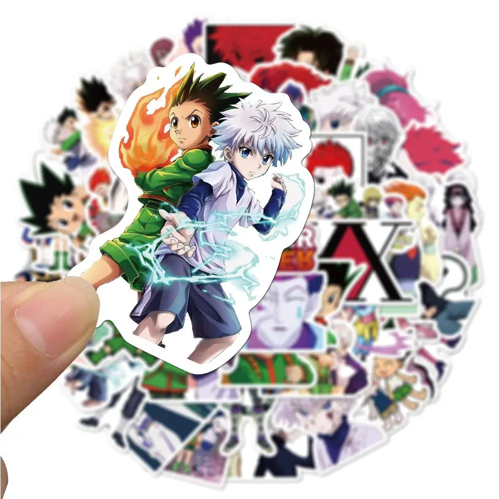 50 шт./компл. Hunter X наклейки скейтборд холодильник гитара ноутбук мотоцикл