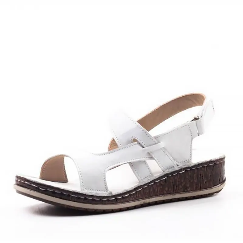 

Women sandals 2020 new buckle strap summer shoes woman wedge beach platform sandals women shoes plus size sandalias mujer