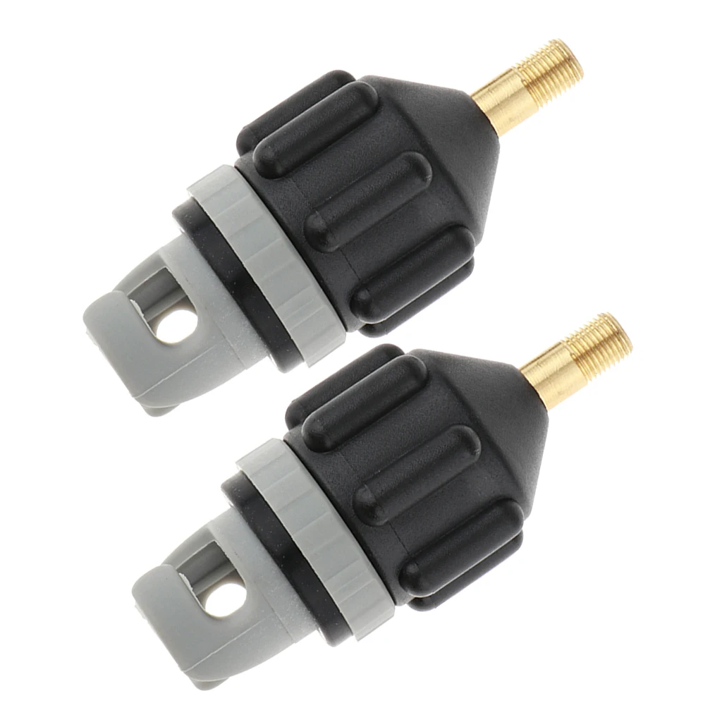 

2 шт. SUP насос воздушный клапан для адаптера переменного тока надувная рыбацкая лодка надувать адаптер аксессуар