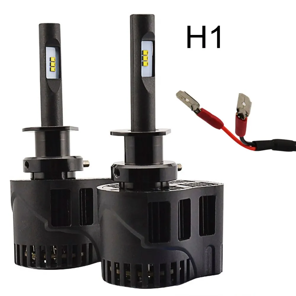 

2Pcs Car Headlight H7 H1 H3 H4 H8 H1 HB3 HB4 H11 H13 9007 9012 H15 LED Auto Front Fog Lamp Bulb Automobile Headlamp Car Lighting