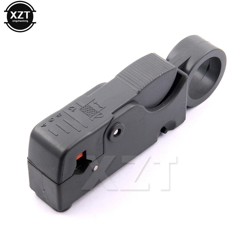 New Household Tool Multifunction Rotary Coax Coaxial Cable Cutter RG58 RG59 RG6 High Impact Material Wire Stripper | Канцтовары для