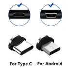 Магнитный Кабельный штекер, USB-кабель, адаптер для штекеров типа C, Android, шнур для быстрой зарядки USB
