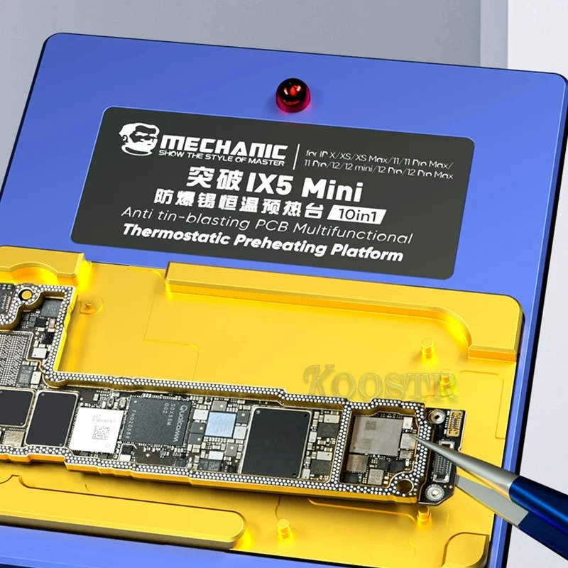 MECHANIC IX5 Mini 10 в 1 сварочная платформа для iPhone X-12 PRO MAX материнская плата многослойная