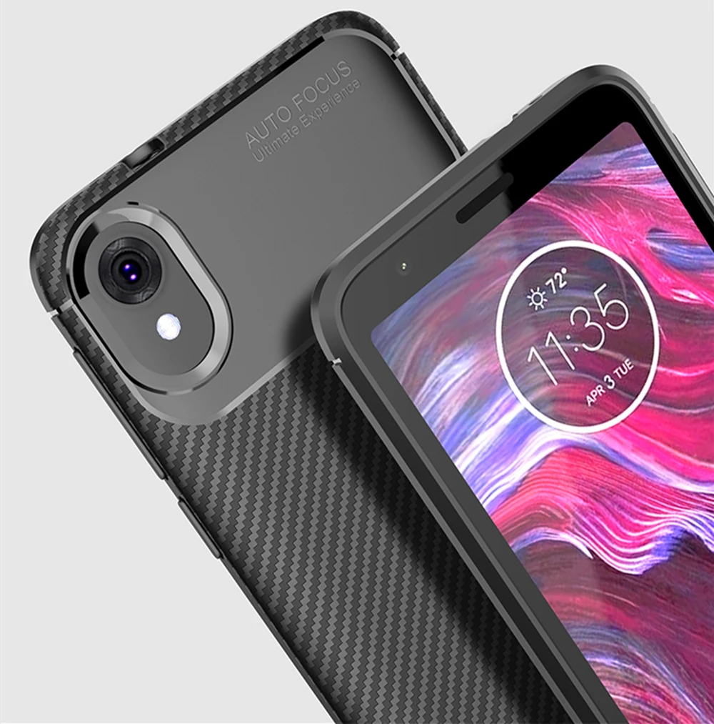 Luxury Shockproof Silicone Phone Case For Motorola E5 E5PLus E5Play GO E6 E6Plus E6Play E7 Protection Back Cover|Бамперы| |