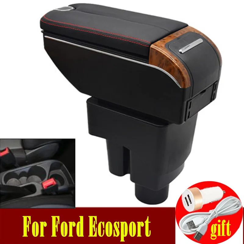 Подлокотник для автомобиля подлокотник Ford Ecosport 2013-2017 двойные двери открывается