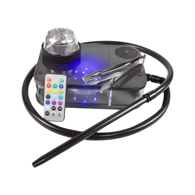 

Кальян, современный акриловый кальян, полный комплект, портативный кальян, курительная водопроводная трубка с электронной коробкой