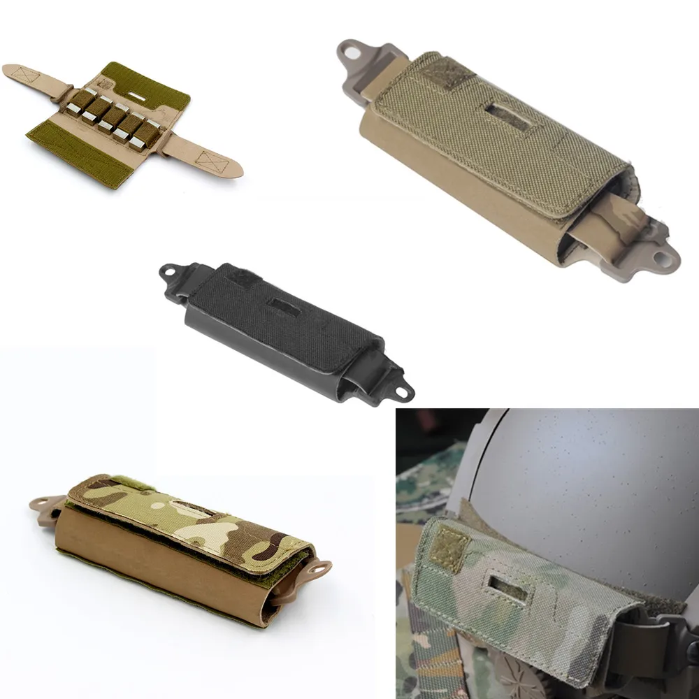 Чехол для шлема Ops-Core быстрая защита задней части включает в себя 5 квадратных