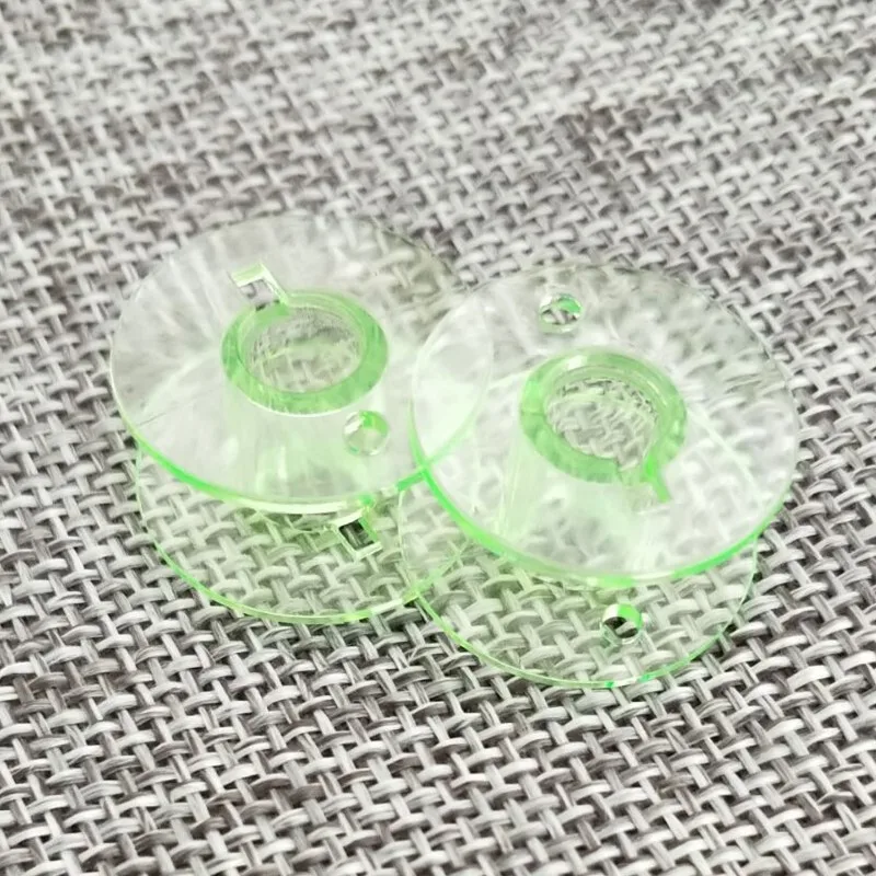 10 шт. прозрачный шпульки для швейной машины дома на пластиковой катушке Швейные