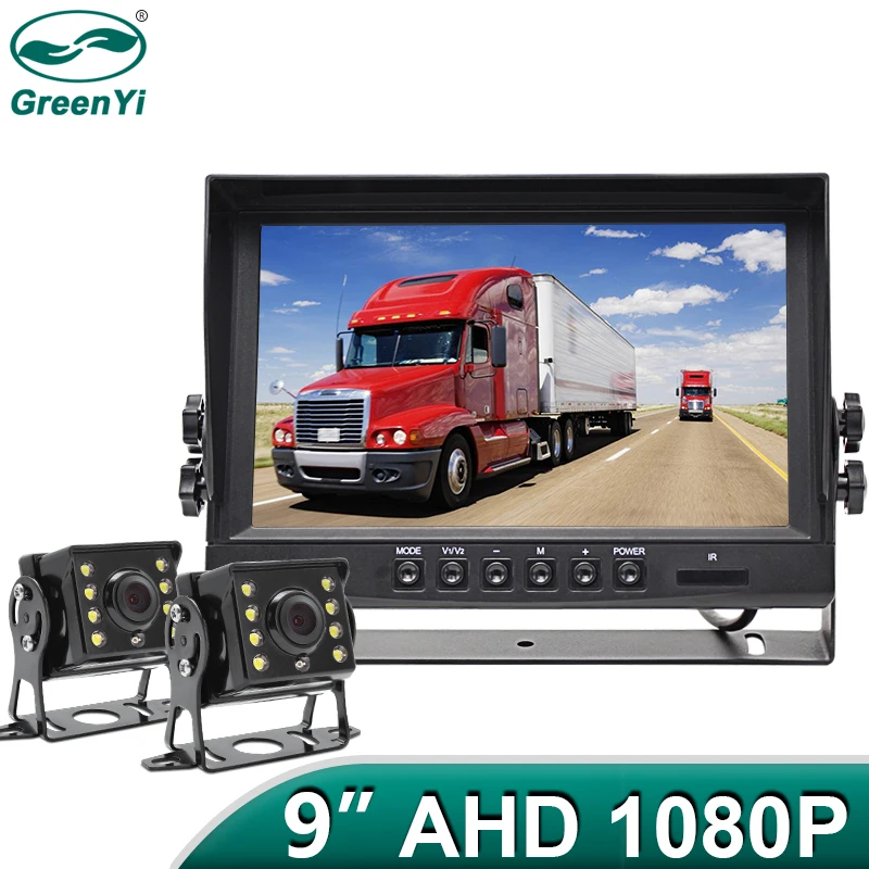 FHD 1920x1080P 9-дюймовый IPS экран для грузовика автобуса стандартный парковочный