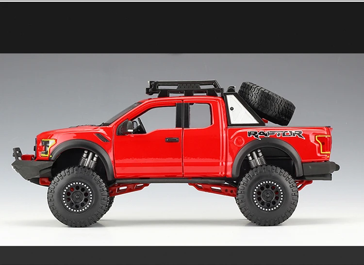 Maisto 1/24 F-150 Raptor SVT пикап литой автомобиль модель Металлический Игрушечный Автомобиль для детей подарок на день рождения игрушка
