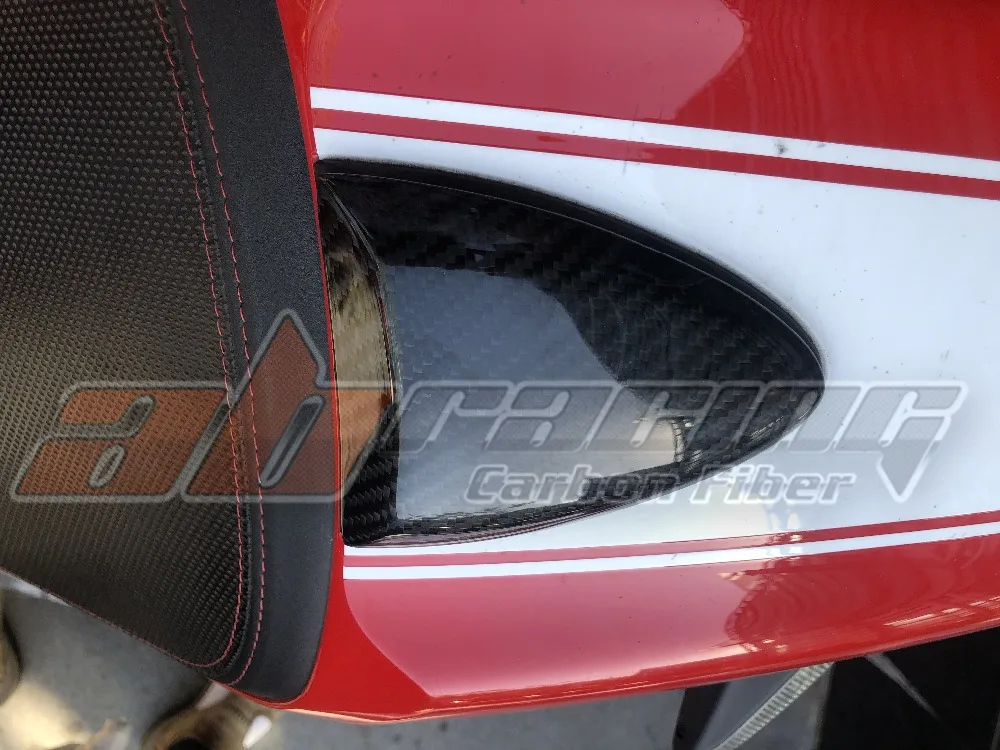 Monoposto Крышка для поездок на мотоцикле Ducati Monster 696 796 795 1100 полностью из углеродного волокна