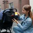 Сумка-Органайзер для подгузников на детскую коляску, подвесная Водонепроницаемая коляска для мам, сумка-тележка-органайзер для подгузников