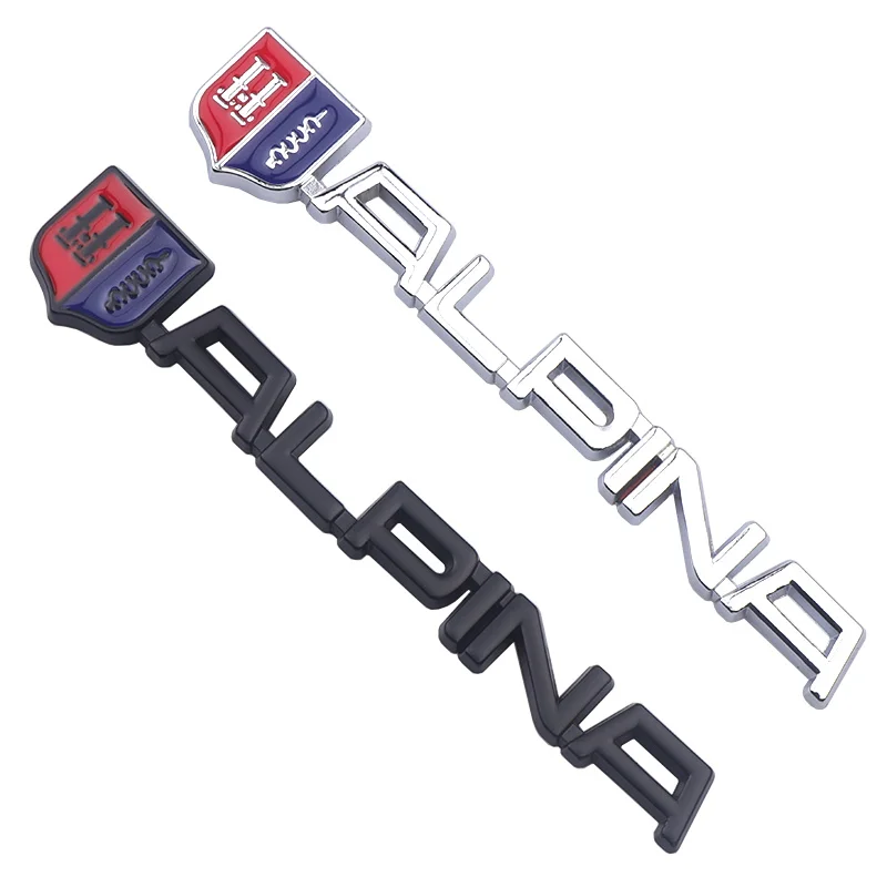 Металлическая 3d-наклейка на багажник автомобиля ALPINA эмблема знака для BMW M3 M5 M6 X1 X3