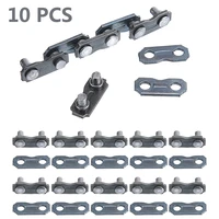 10pcs stainless steel chainsaw chain joiner link for joinning saw chains chainsaw garden tool parts
